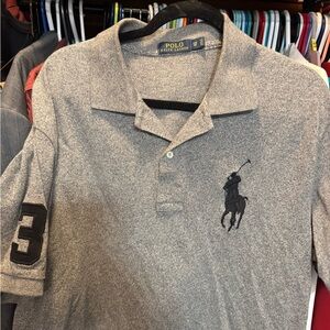 Polo by Ralph Lauren Heather Gray Polo Shirt